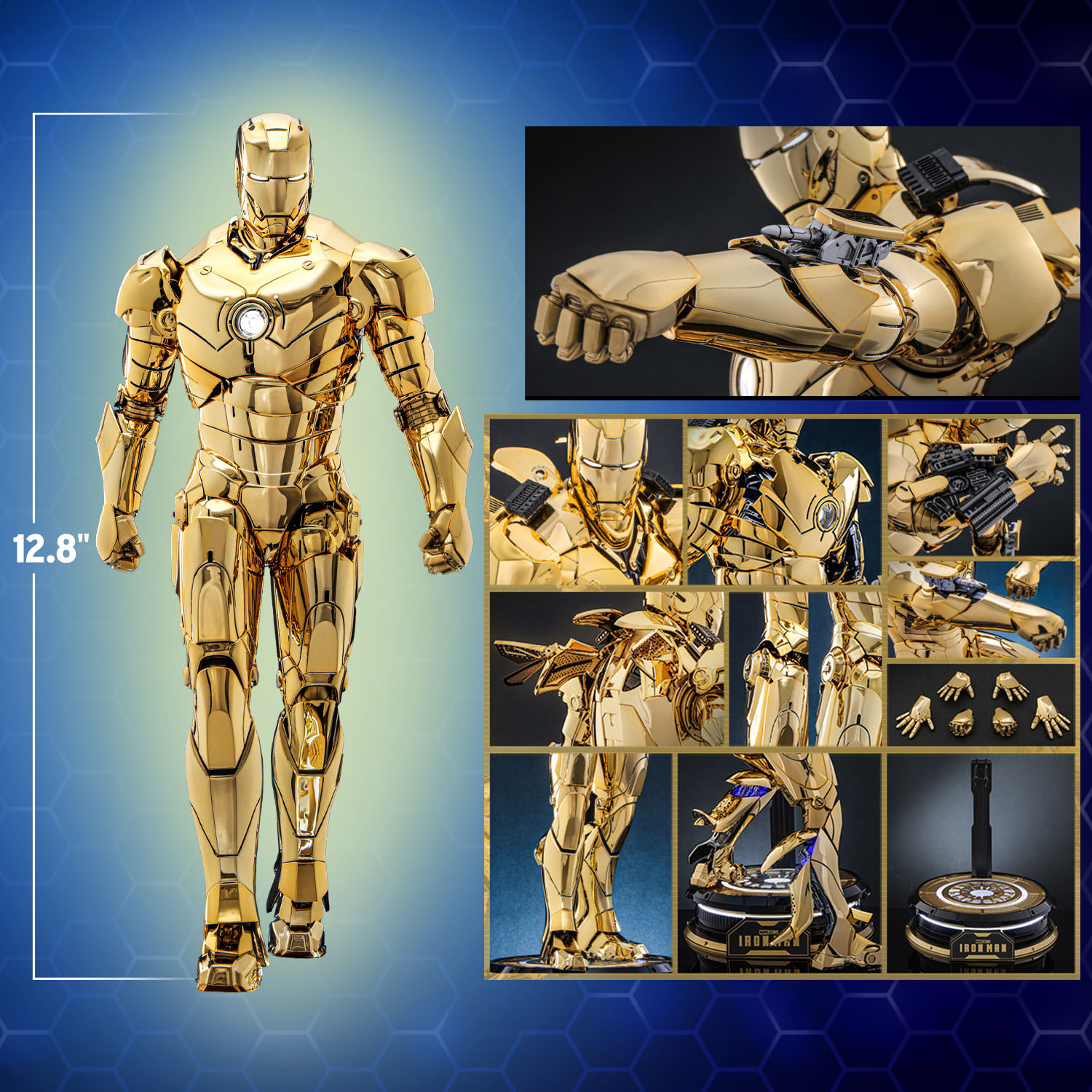 Iron Man Mark III (Golden Color Version)