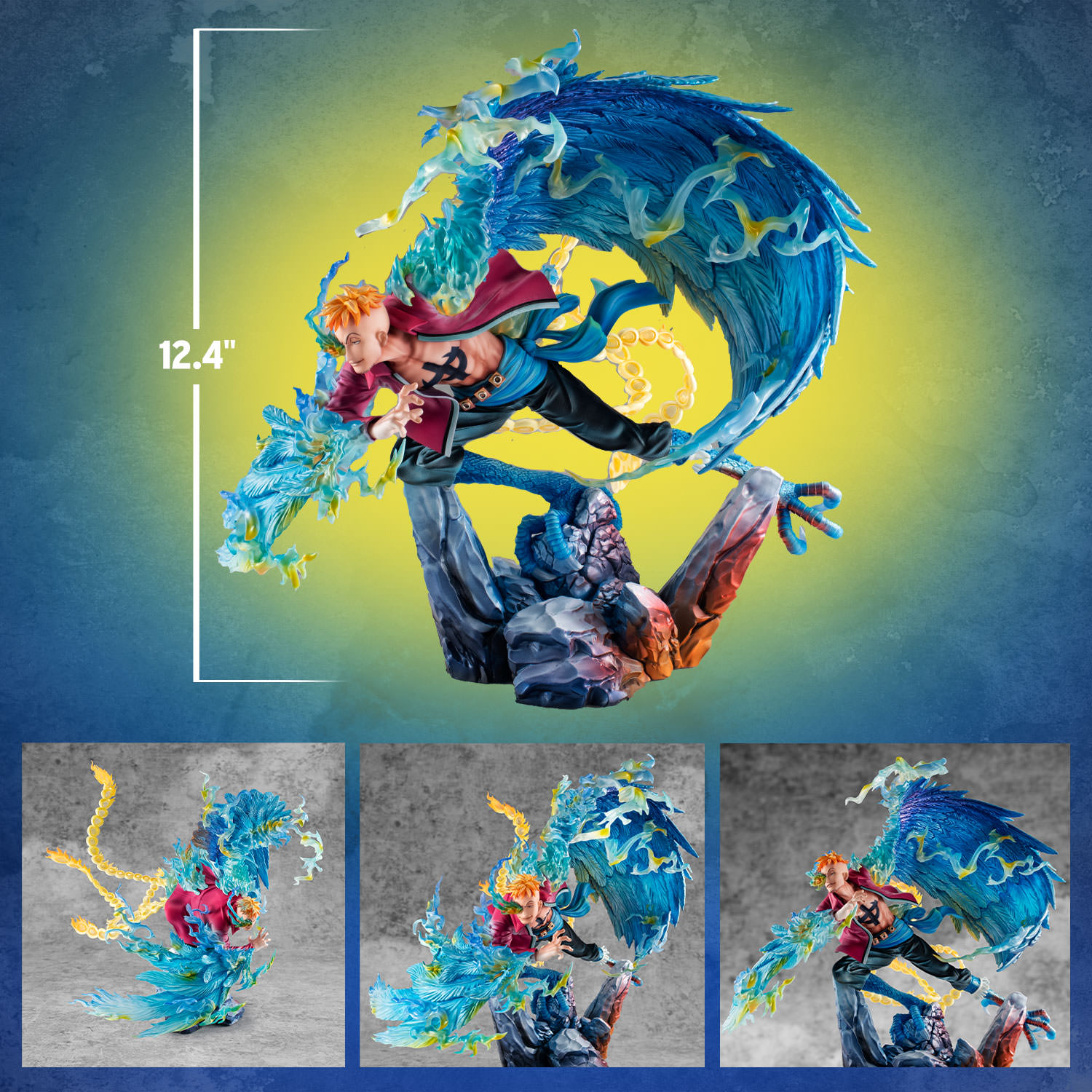 Marco the Phoenix (Leader of the 1st Group of Whitebeard Pirates Version)