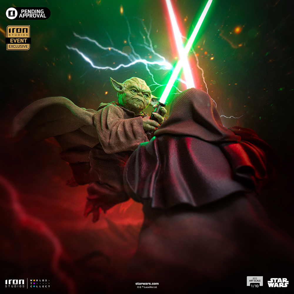 Yoda vs Palpatine
