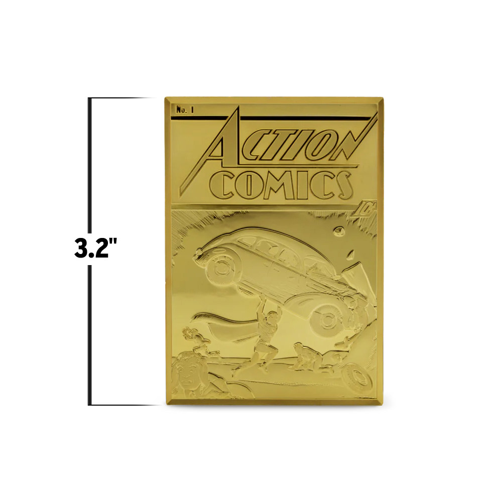 Action Comics #1 5oz Gilded Silver Coin