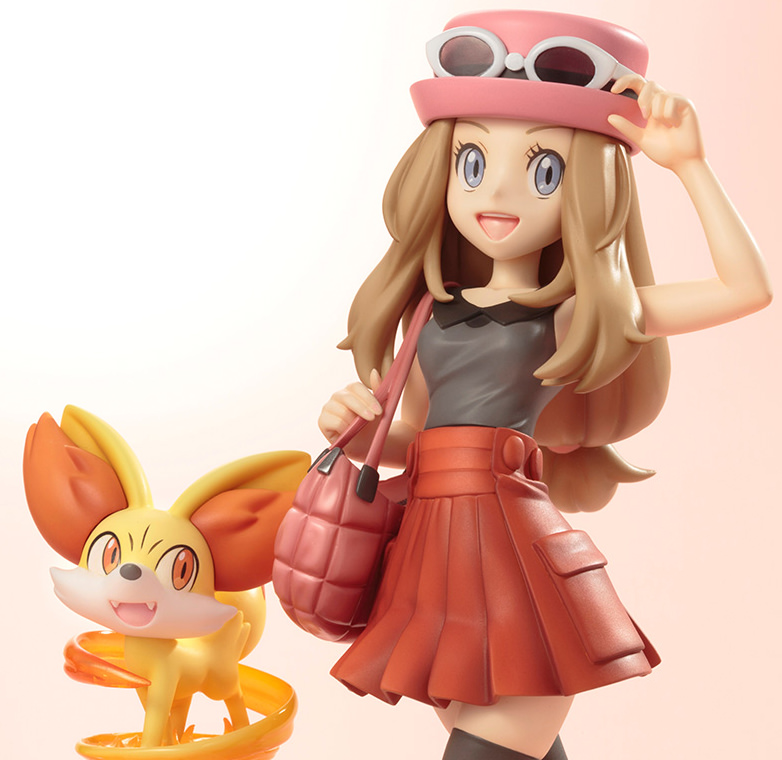 Serena with Fennekin