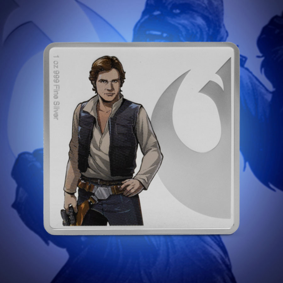 Han Solo™ and Chewbacca™ Medallion