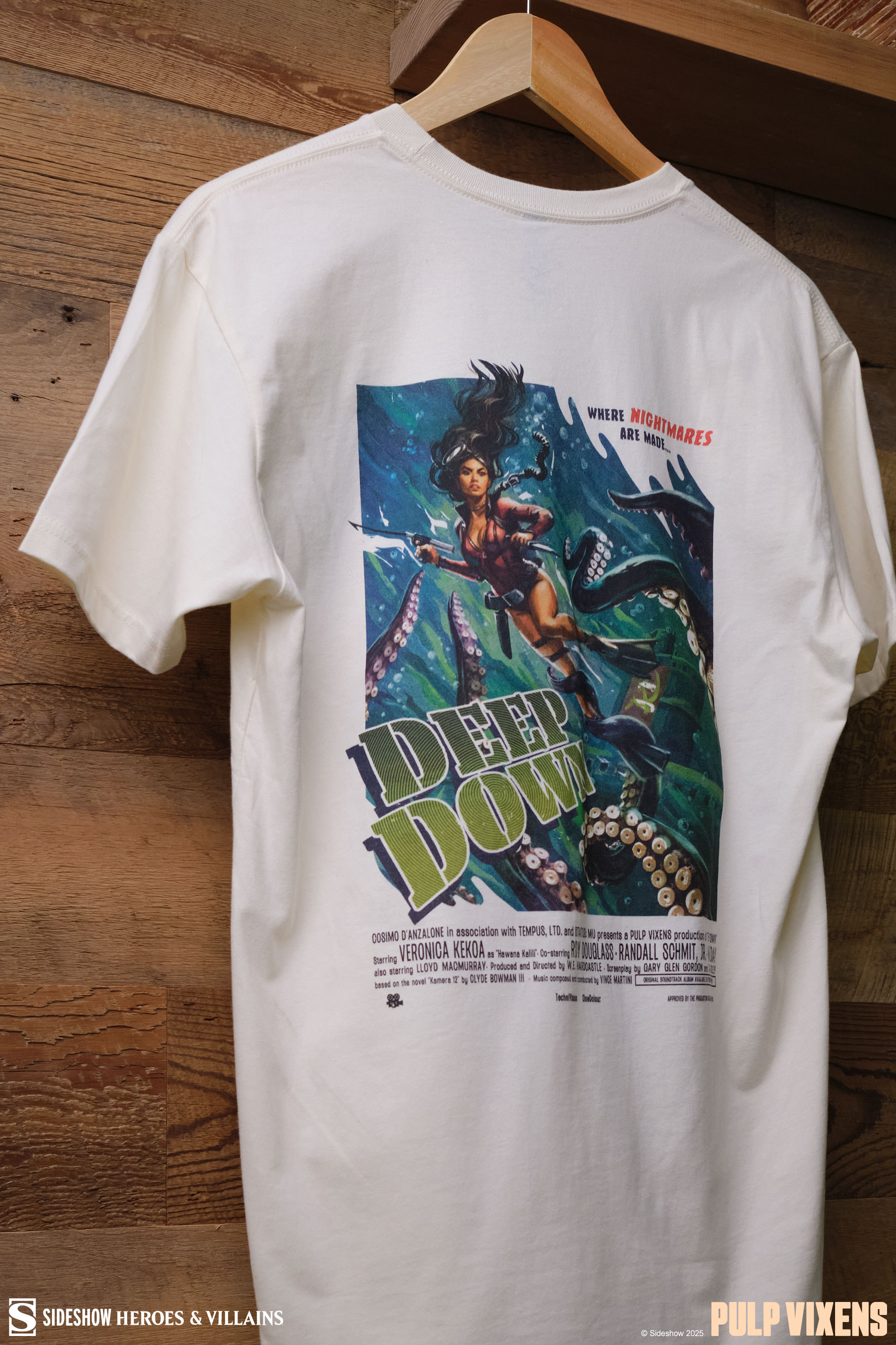 Pulp Vixens: Deep Down T-Shirt (Natural)