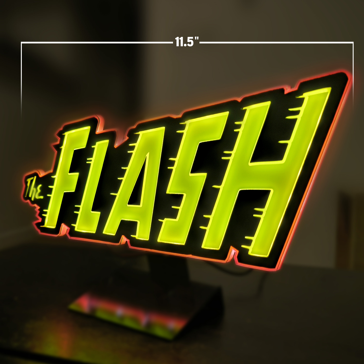 Vintage The Flash LED Logo Light (Small)