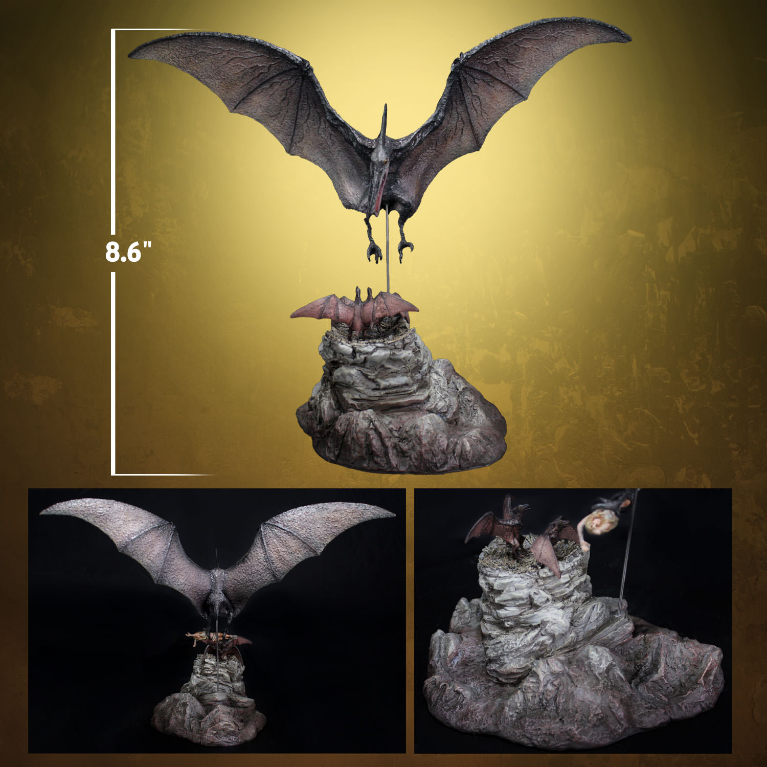 Pteranodon Attack Scene