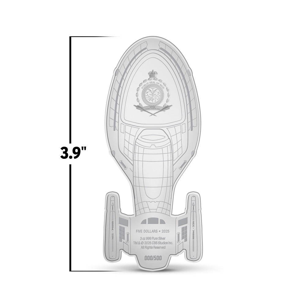 US.S. Voyager NCC-74656 Coin
