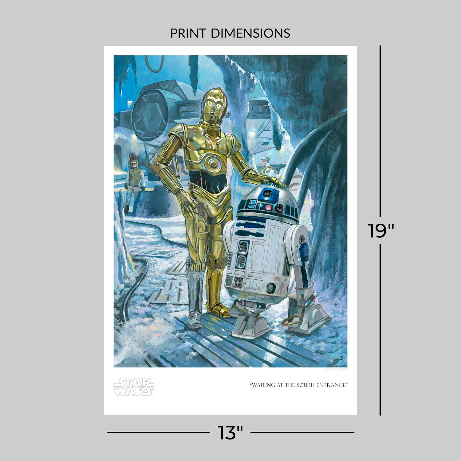 Waiting at the South Entrance