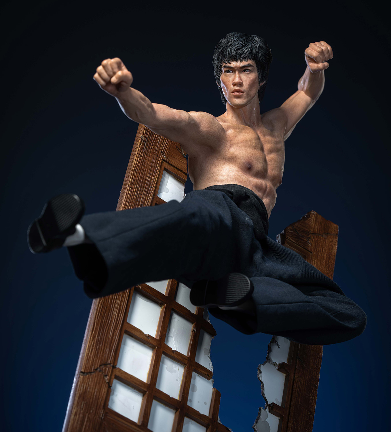 Bruce Lee (Flying-Kick)