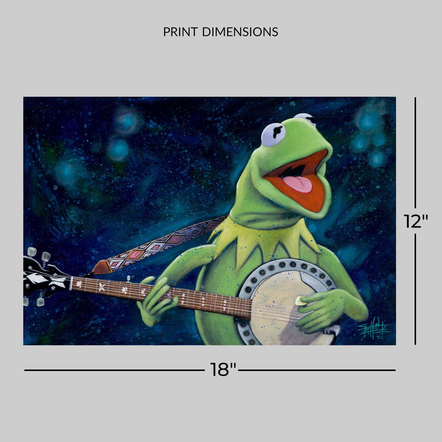 Kermit and His Banjo