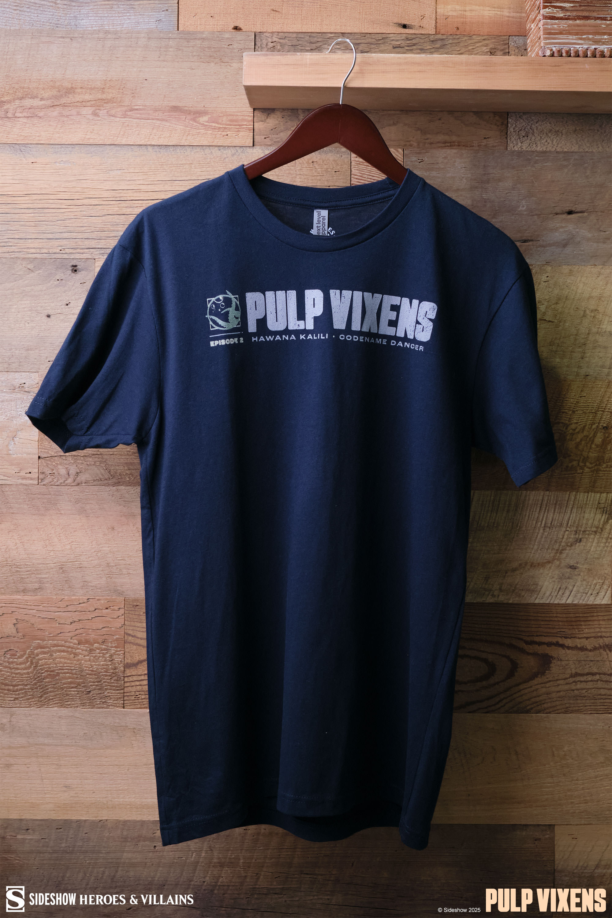 Pulp Vixens: Deep Down T-Shirt (Navy)