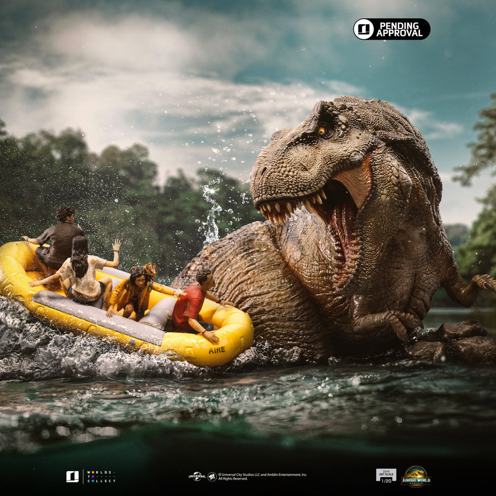 T-Rex River Attack