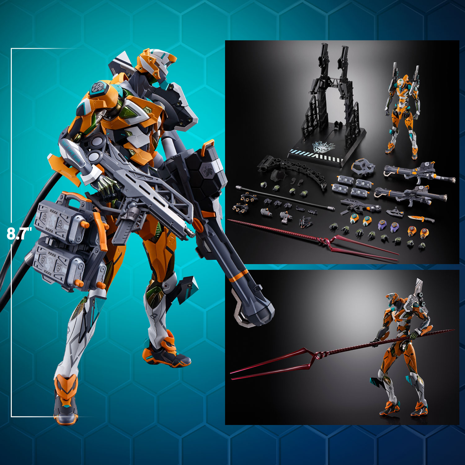 Evangelion Proto Type-00/00 30th with the Spear of Longinus