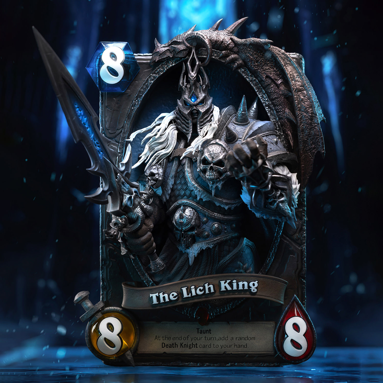 The Lich King 3D Art Frame