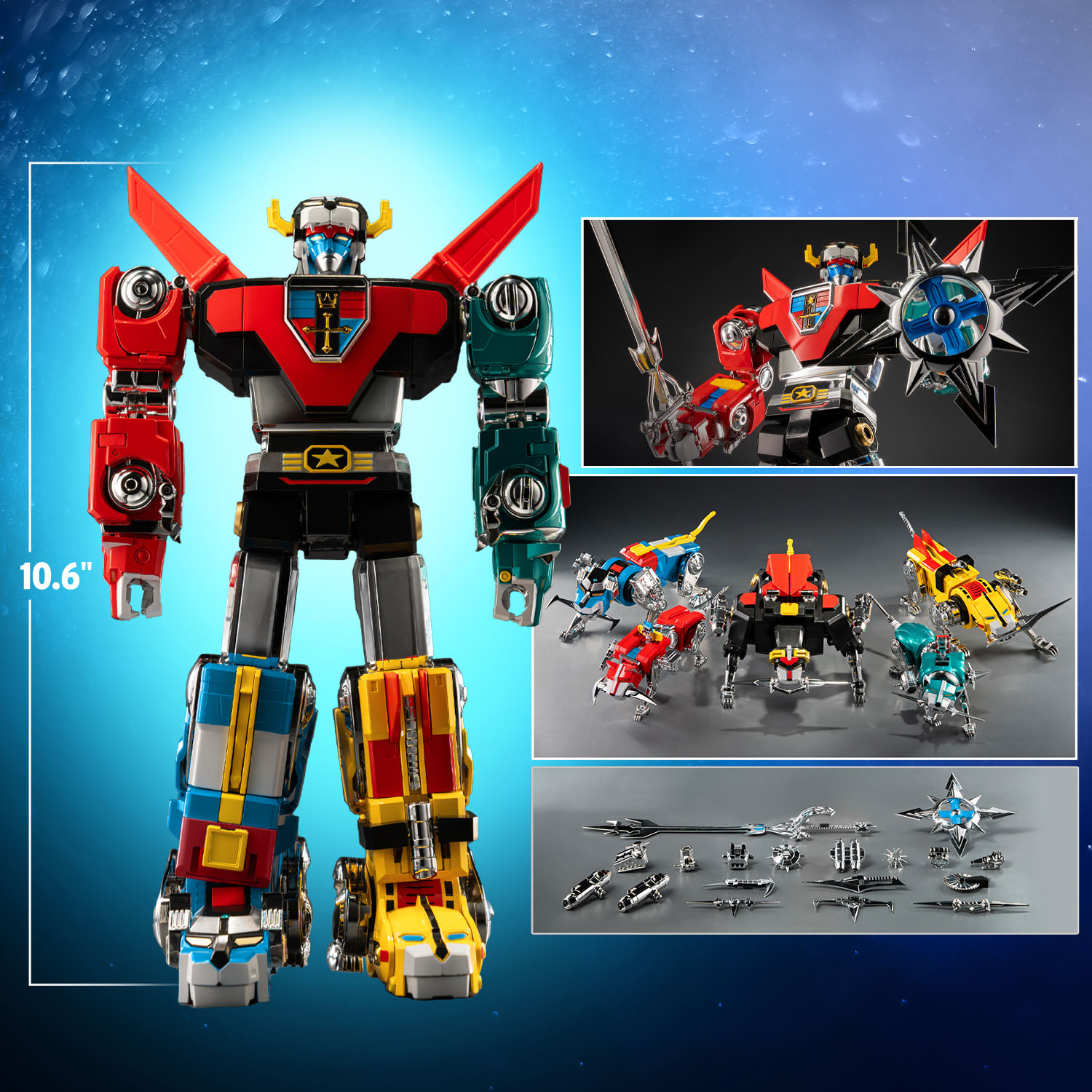 ROBO-DOU Voltron (Retro Toy Edition)
