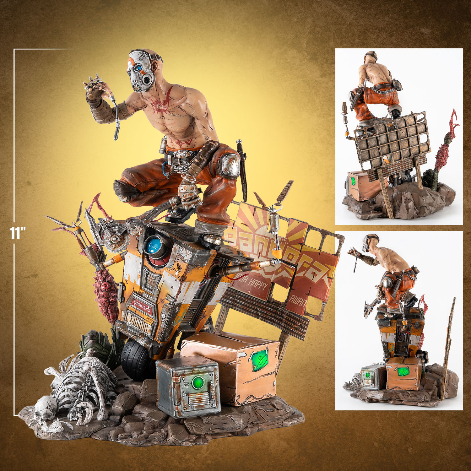 Psycho Bandit & Claptrap