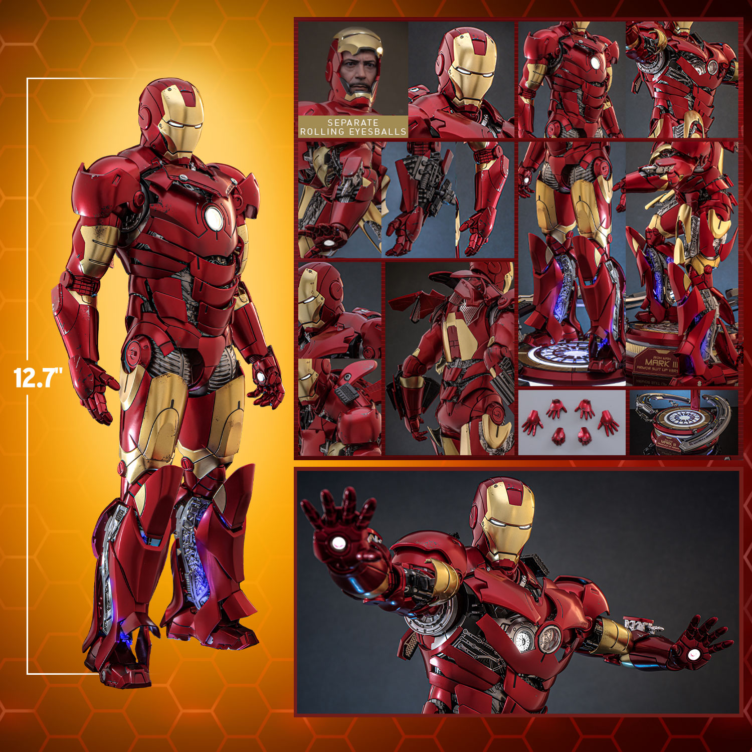 Iron Man Mark III (Armor Suit Up Version)