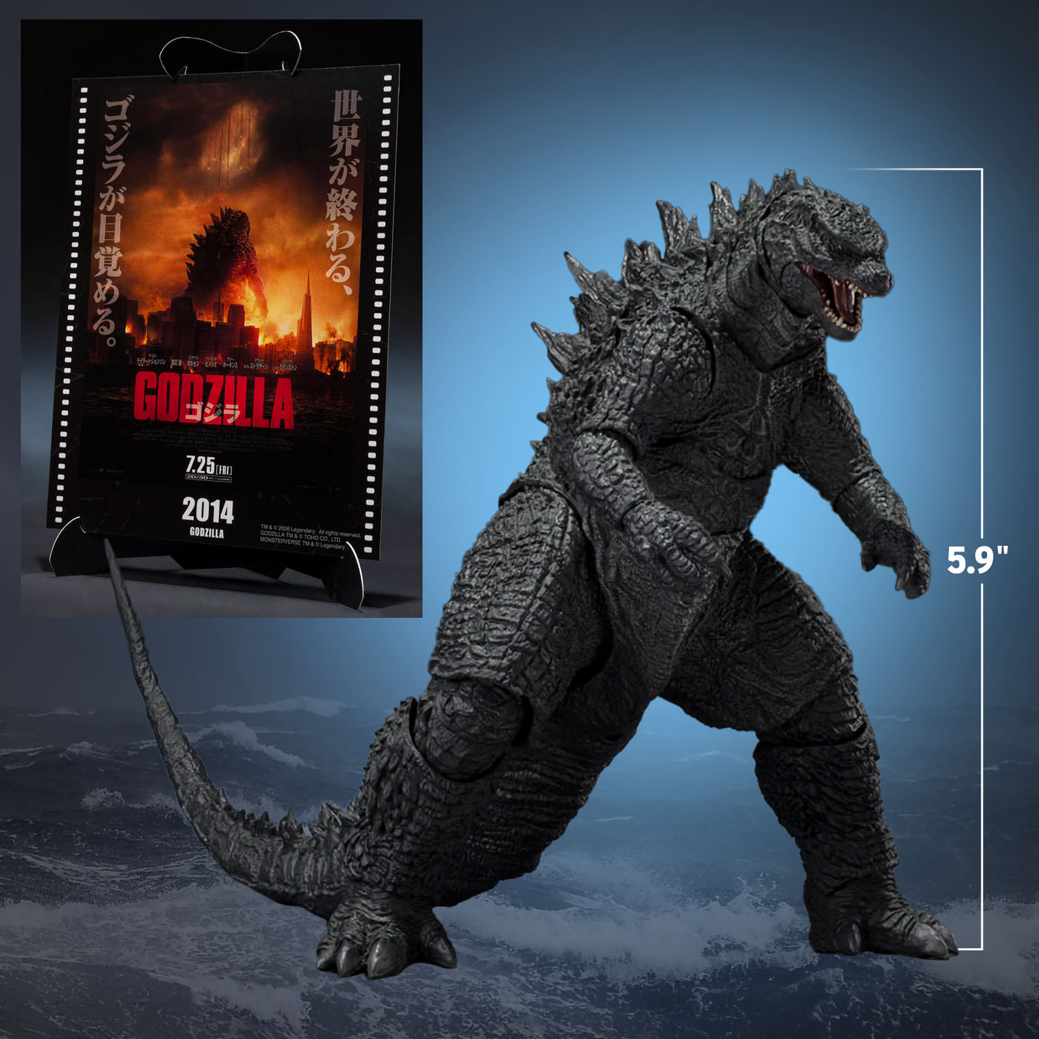 Godzilla [2014] -Movie Graphic Plus-