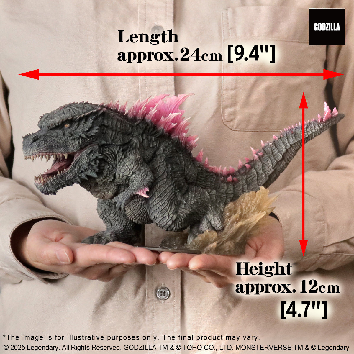 Deforeal Godzilla (2024) Evolved Version