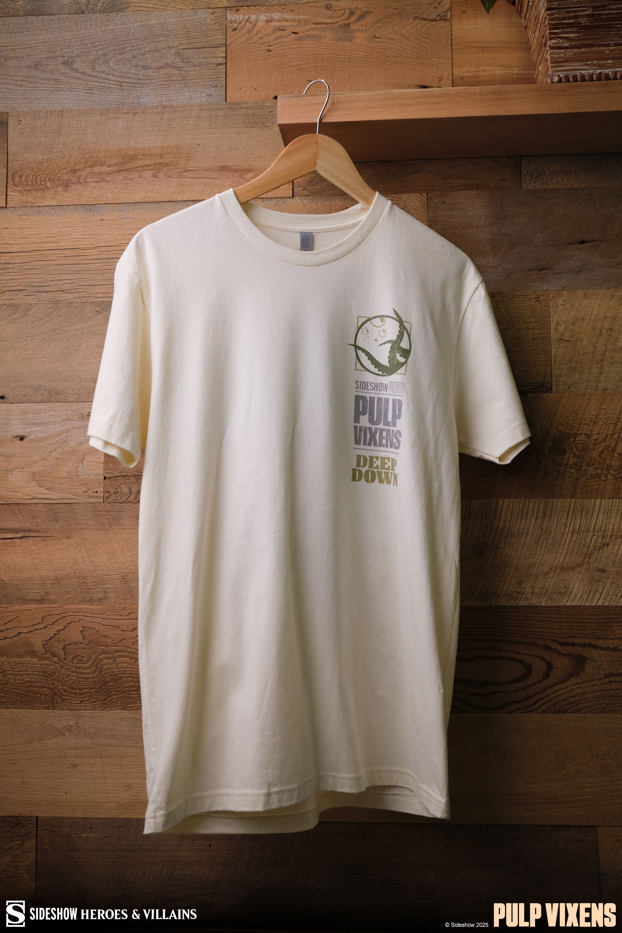 Pulp Vixens: Deep Down T-Shirt (Natural)