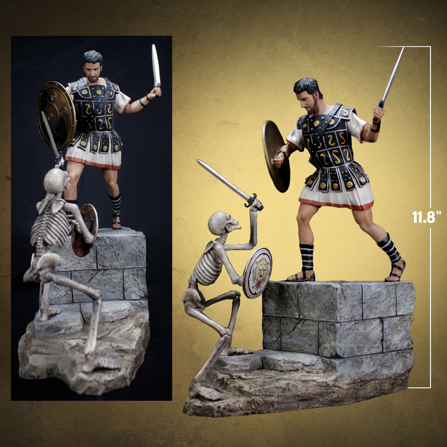 Skeleton Battle Scene