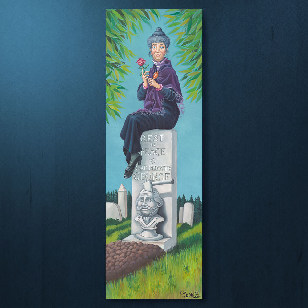 Stretching Portrait: The Black Widow