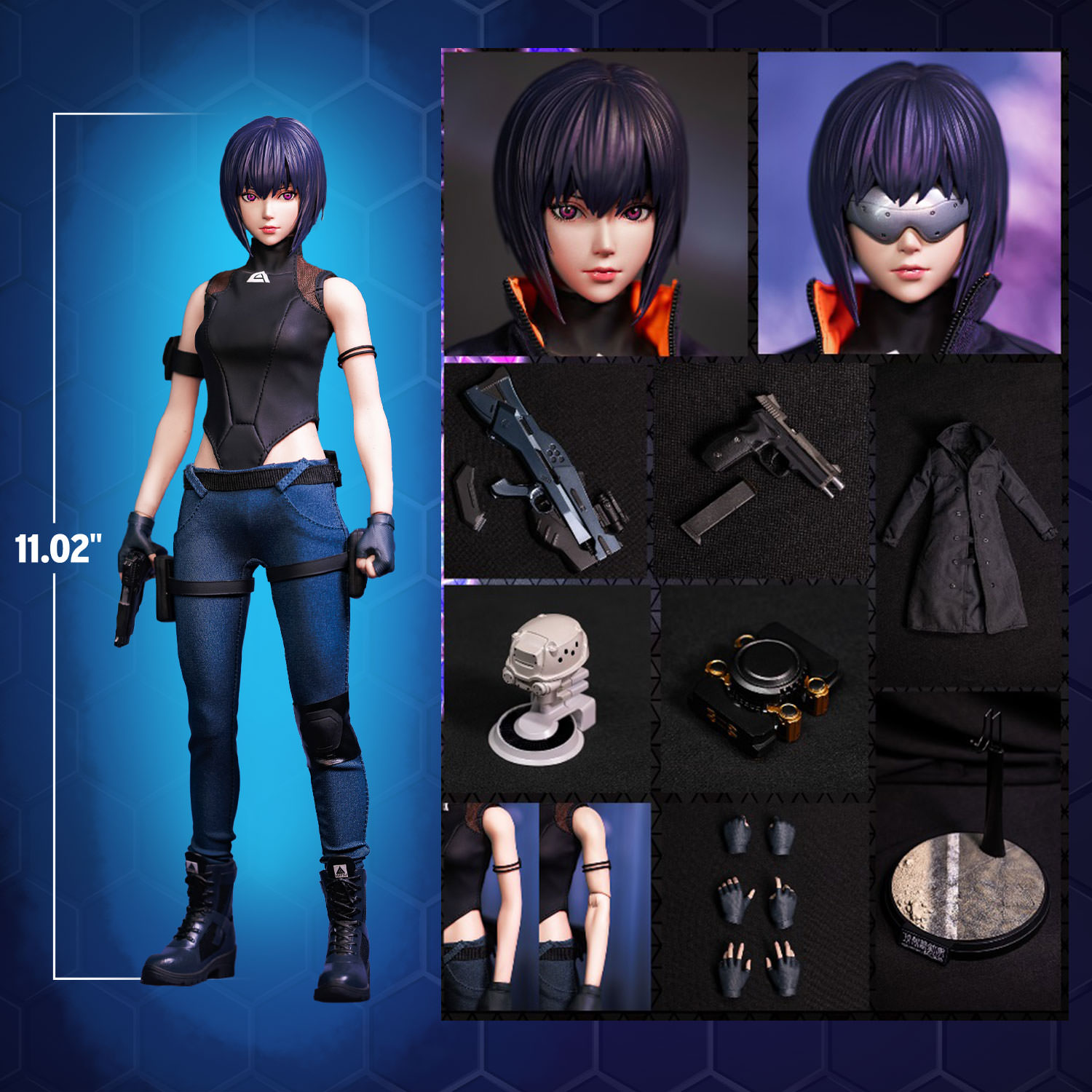 Motoko Kusanagi (Casual Version)