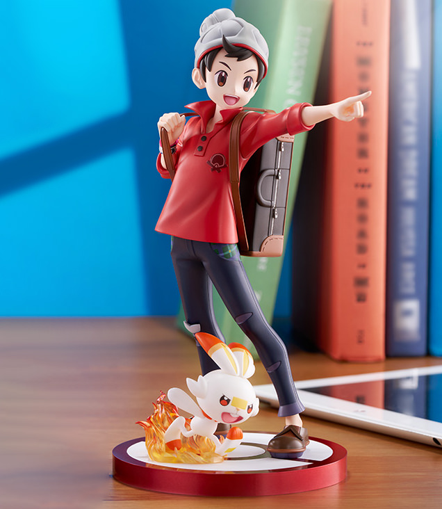 Victor with Scorbunny