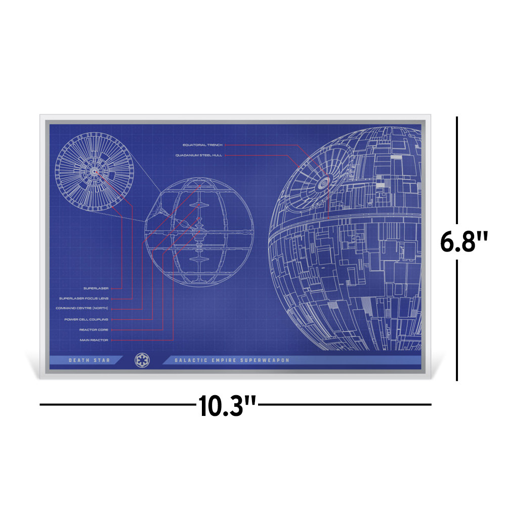 Death Star™ Blueprint Foil