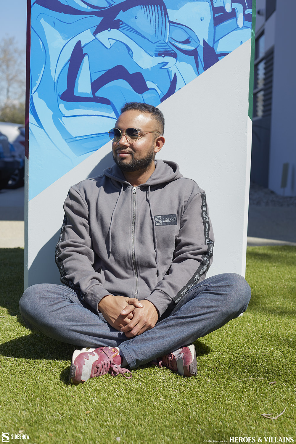 Sideshow x Heroes & Villains Grey Hoodie