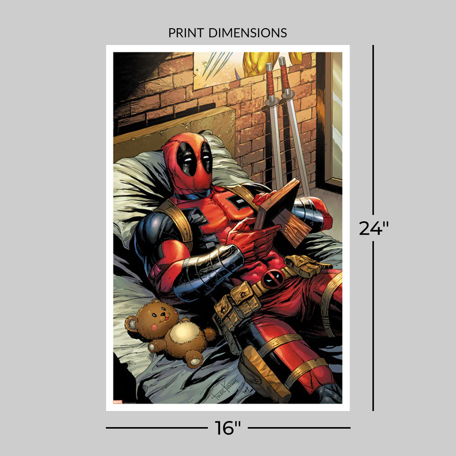 Deadpool & Wolverine: WWIII #1 Kirkham Virgin Variant
