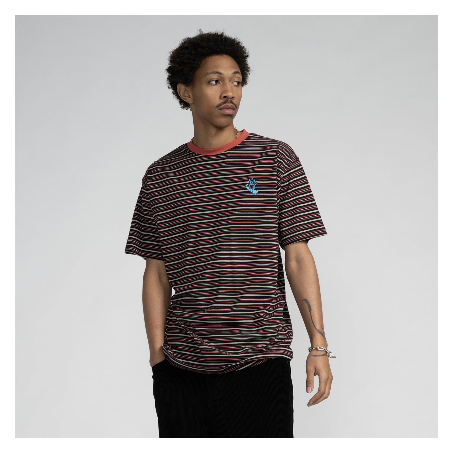 Mini Hand Stripe T-Shirt
