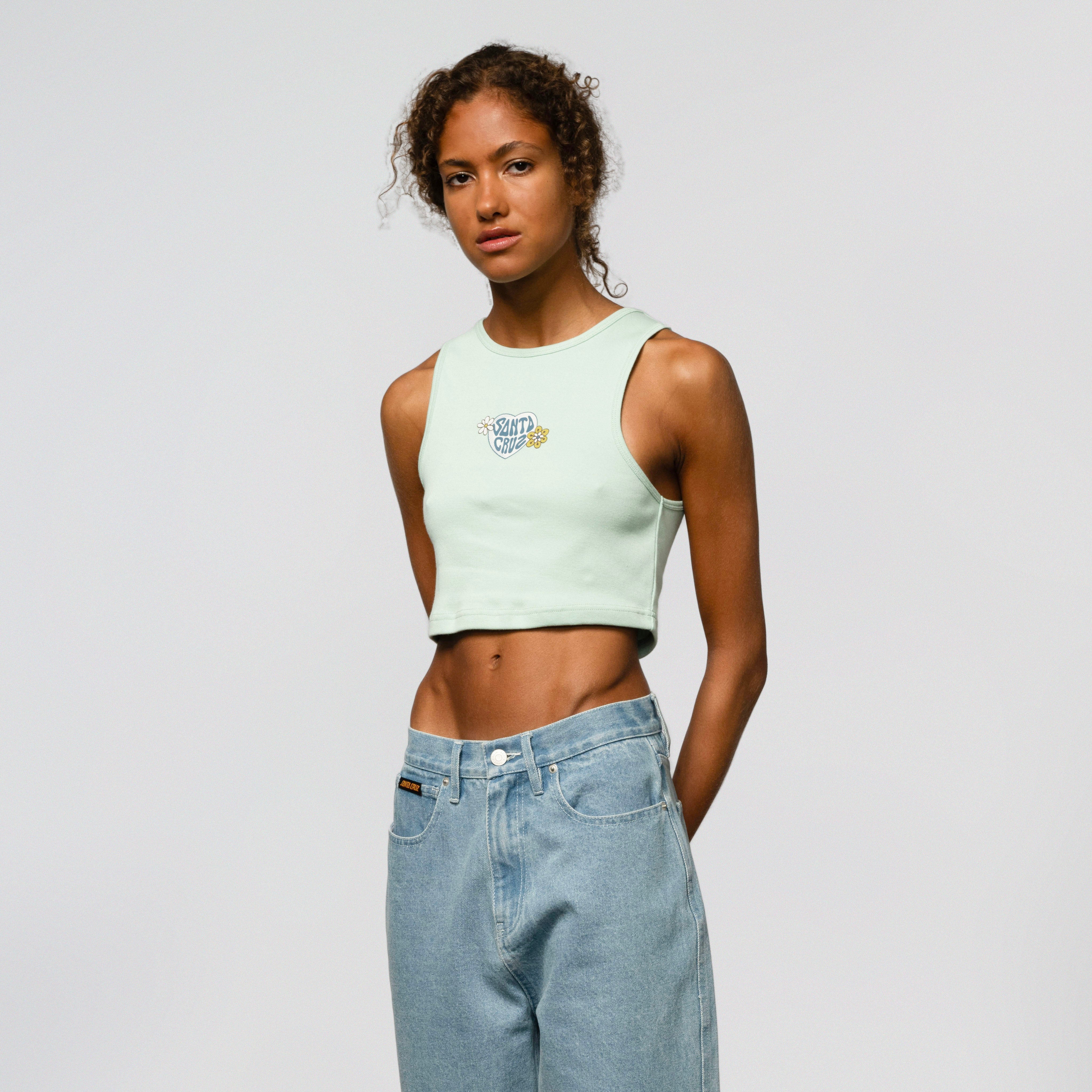 Balloon Heart Front Tank Top