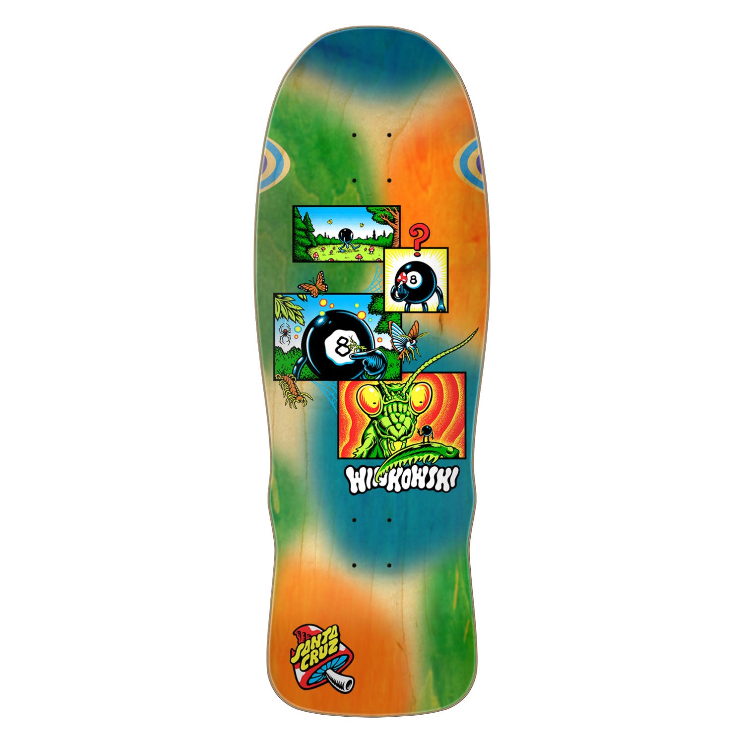 Winkowski 8Baller Comic Shaped Deck 10.35