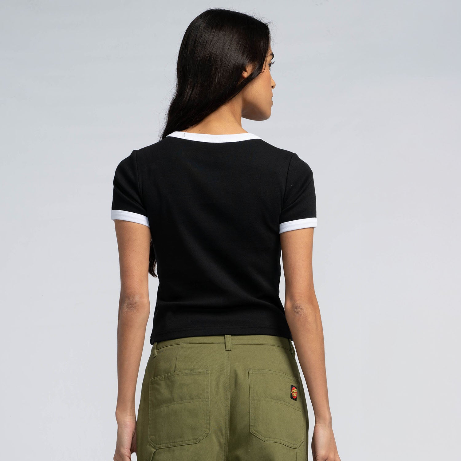 Lucky Rose Ringer T-Shirt