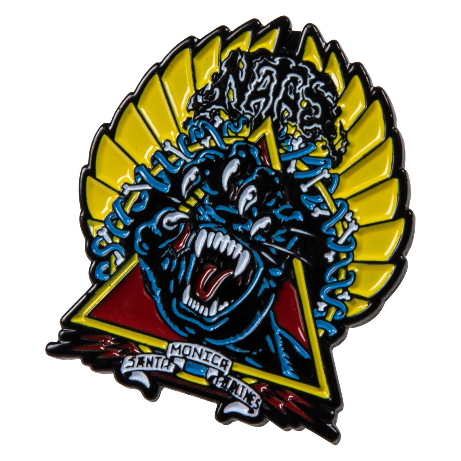 Natas Screaming Panther Badge