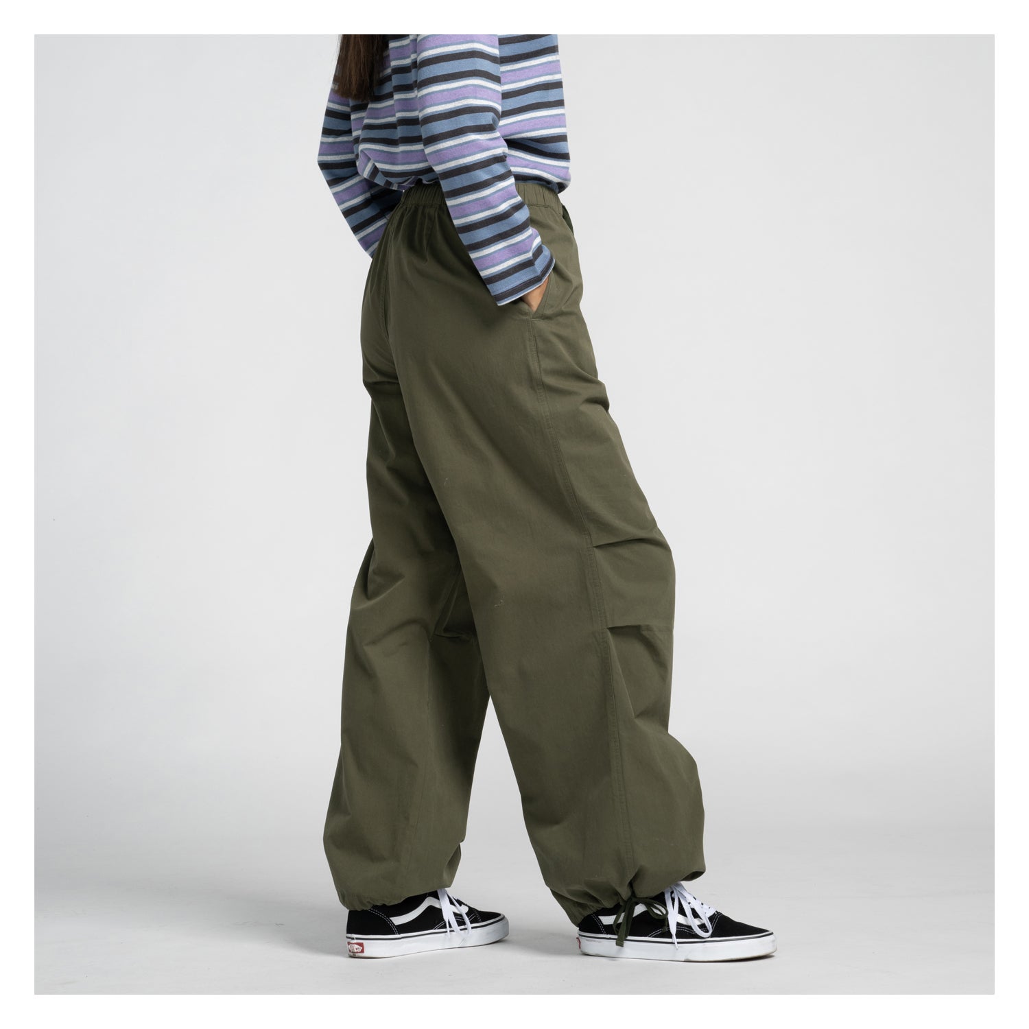 Strip Parachute Pant