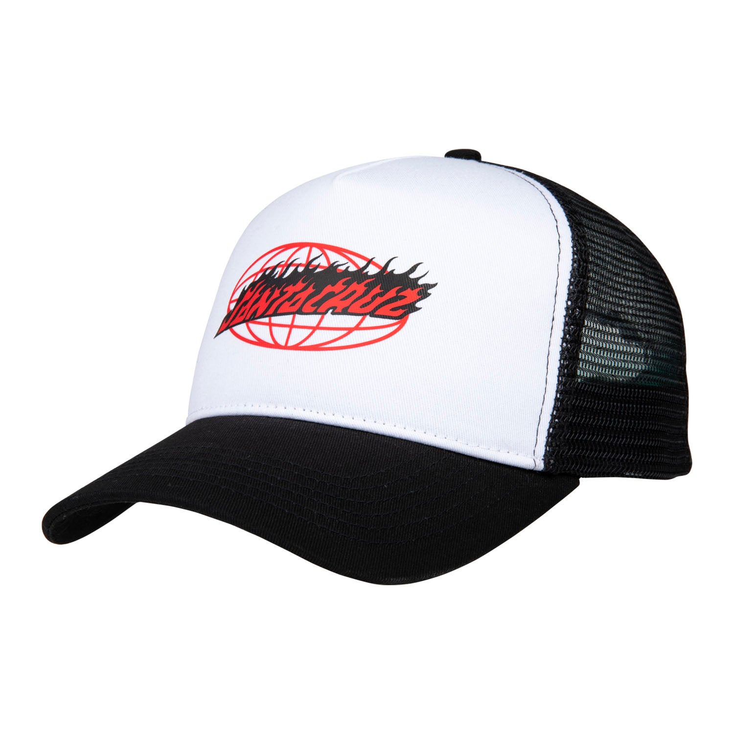 Global Flame Oval Meshback Cap