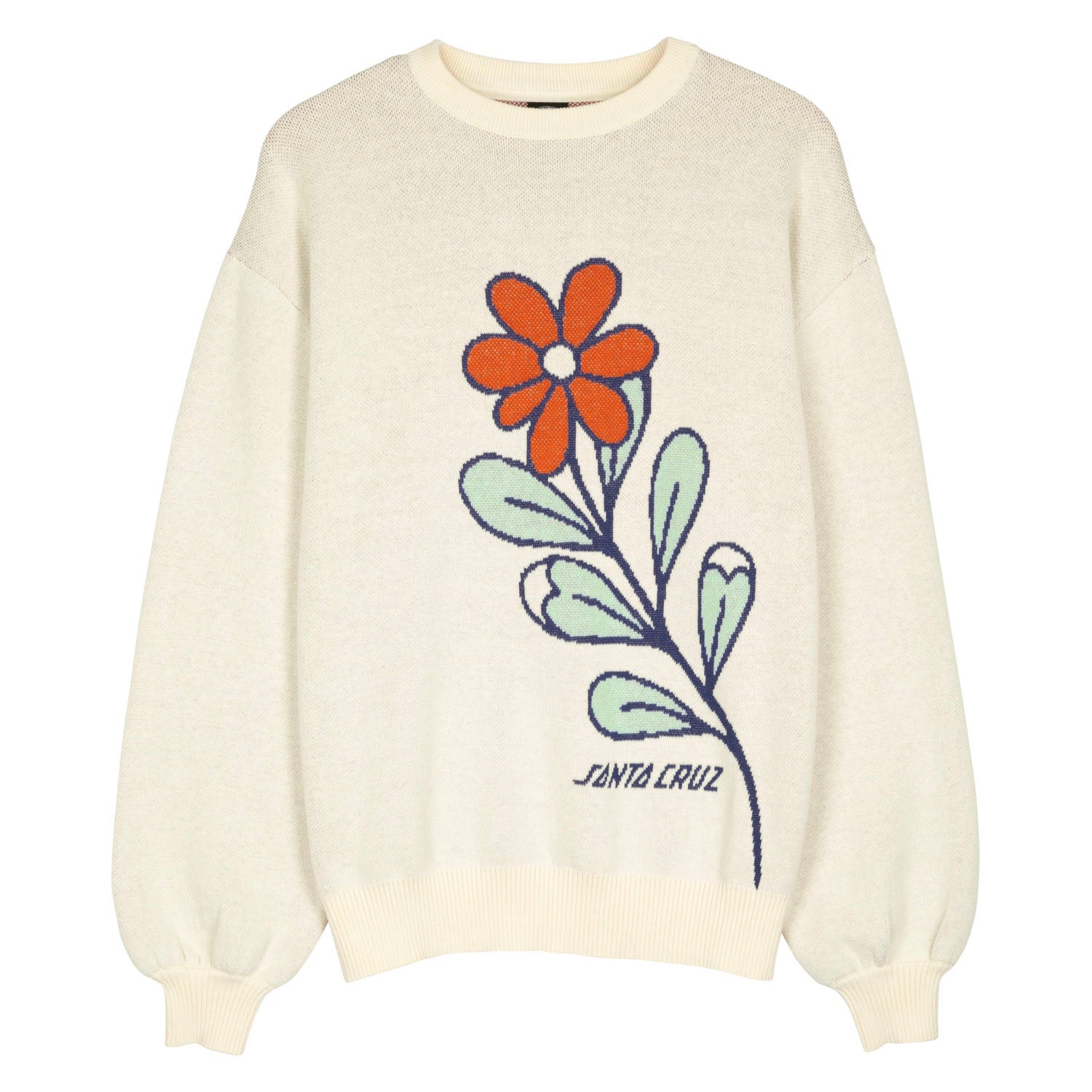 Bloom Front Knit Crew