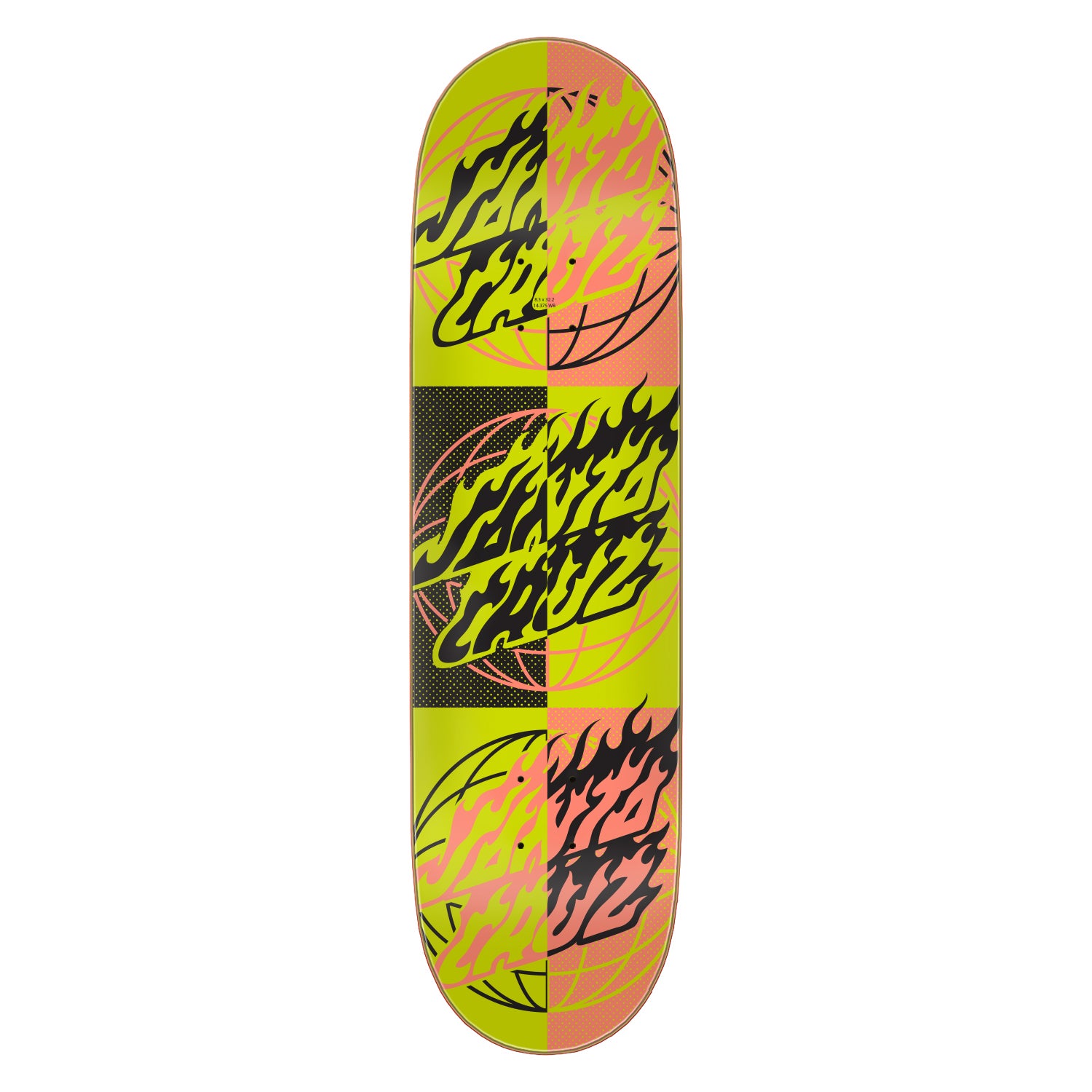 Global Flame Dots Deck 8.5