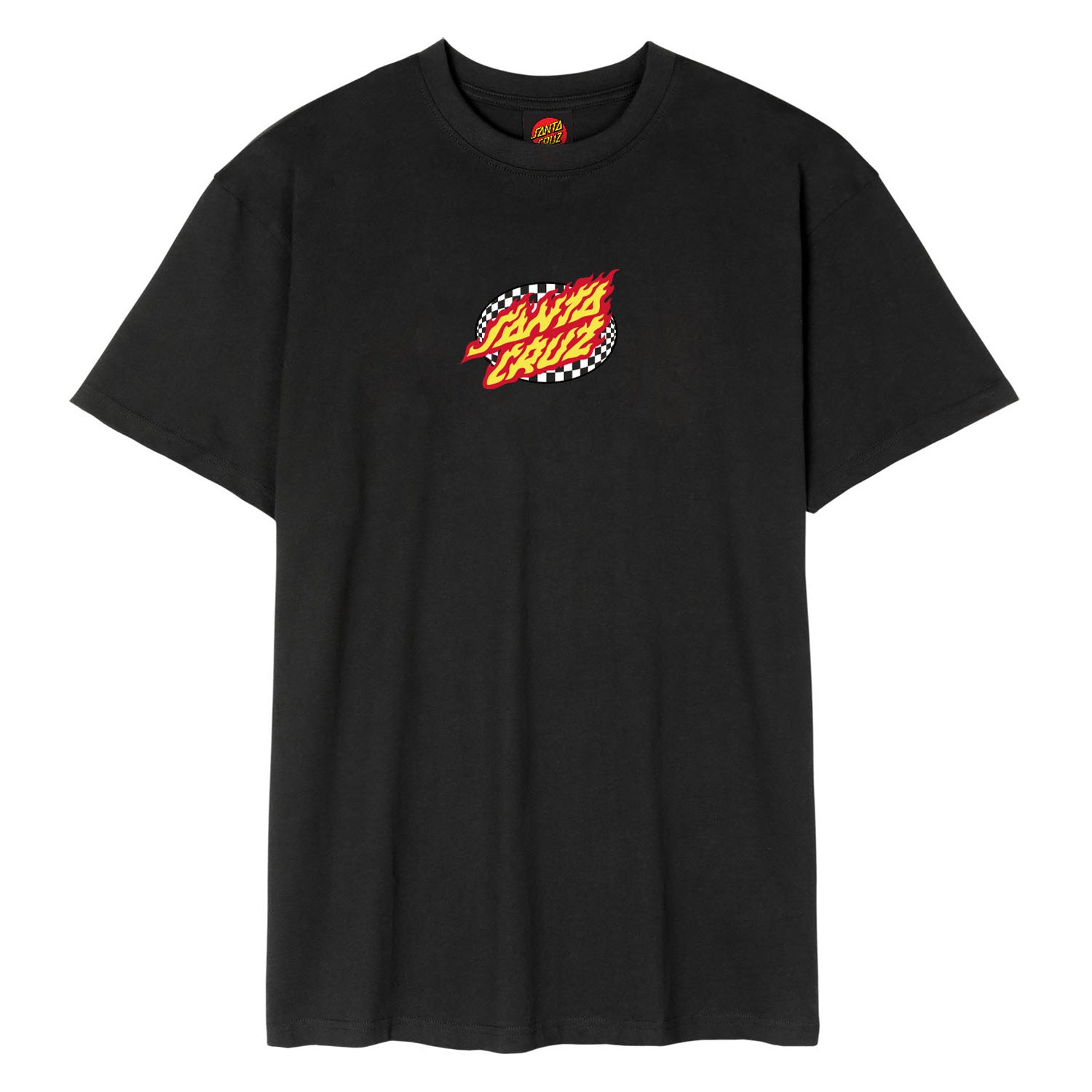 Oval Check Flame Front T-Shirt