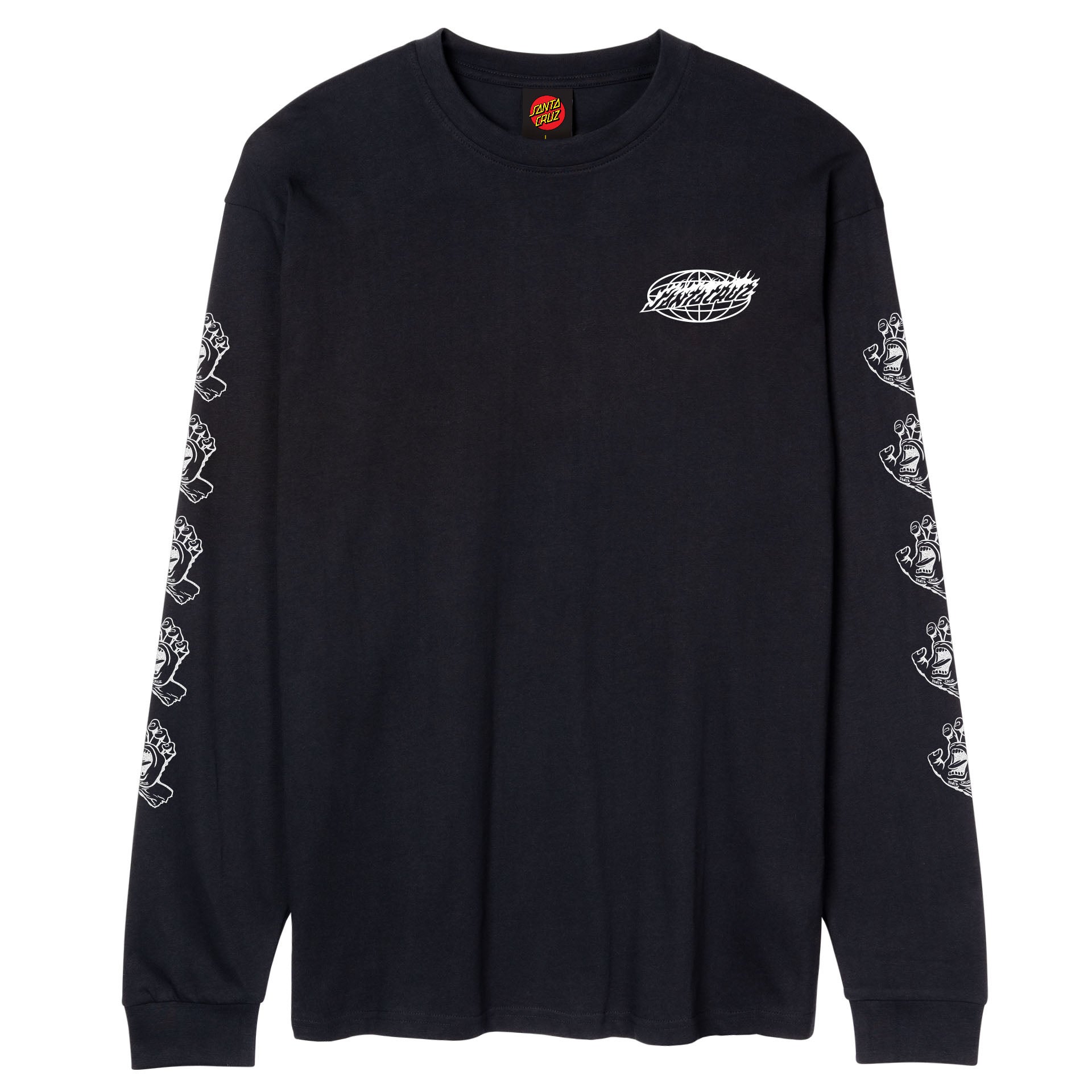 Global Flame Dot Mono L/S T-Shirt
