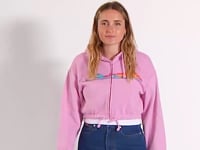 Sunrise Dot Zip Hood