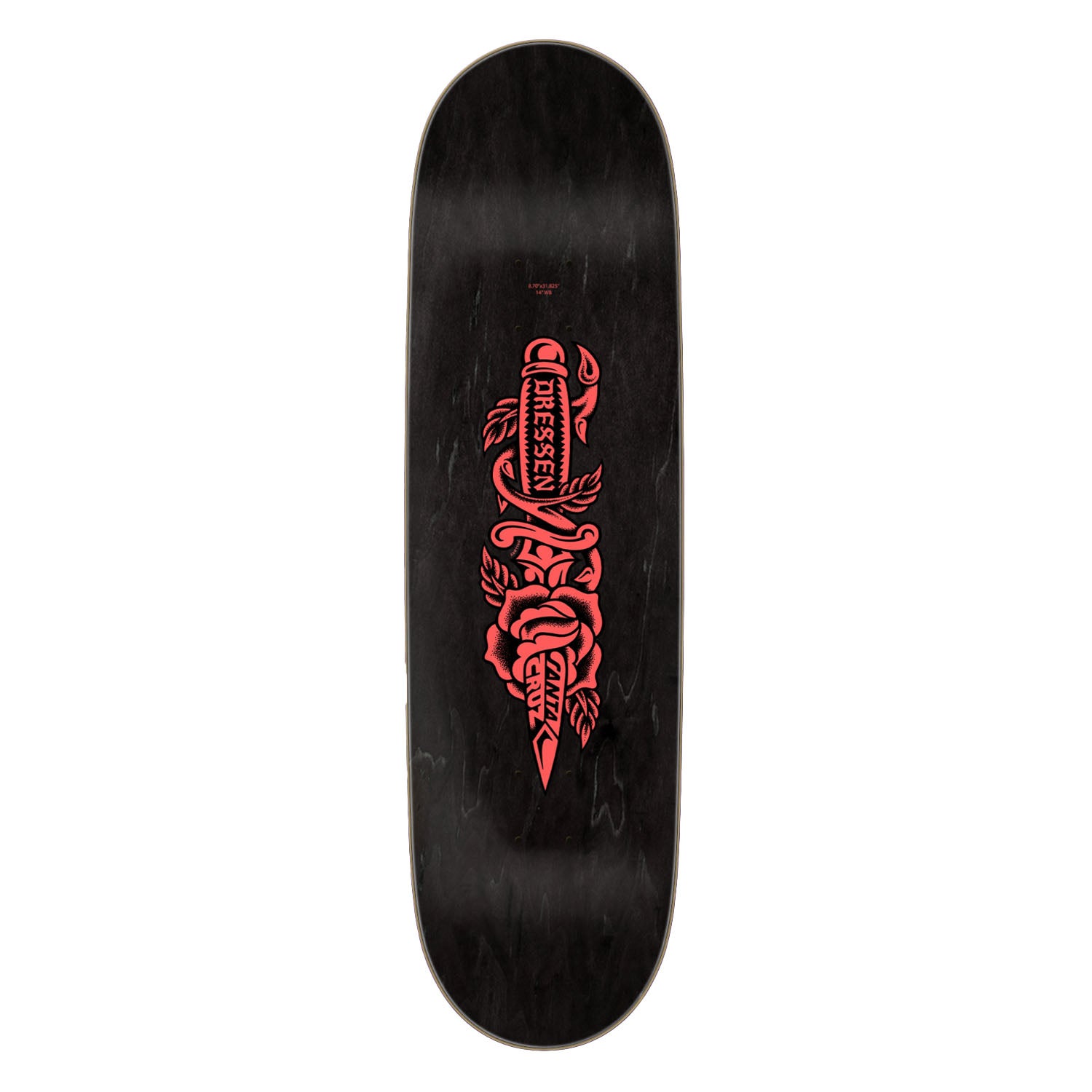 Dressen Rose Dagger Pro Deck 8.7