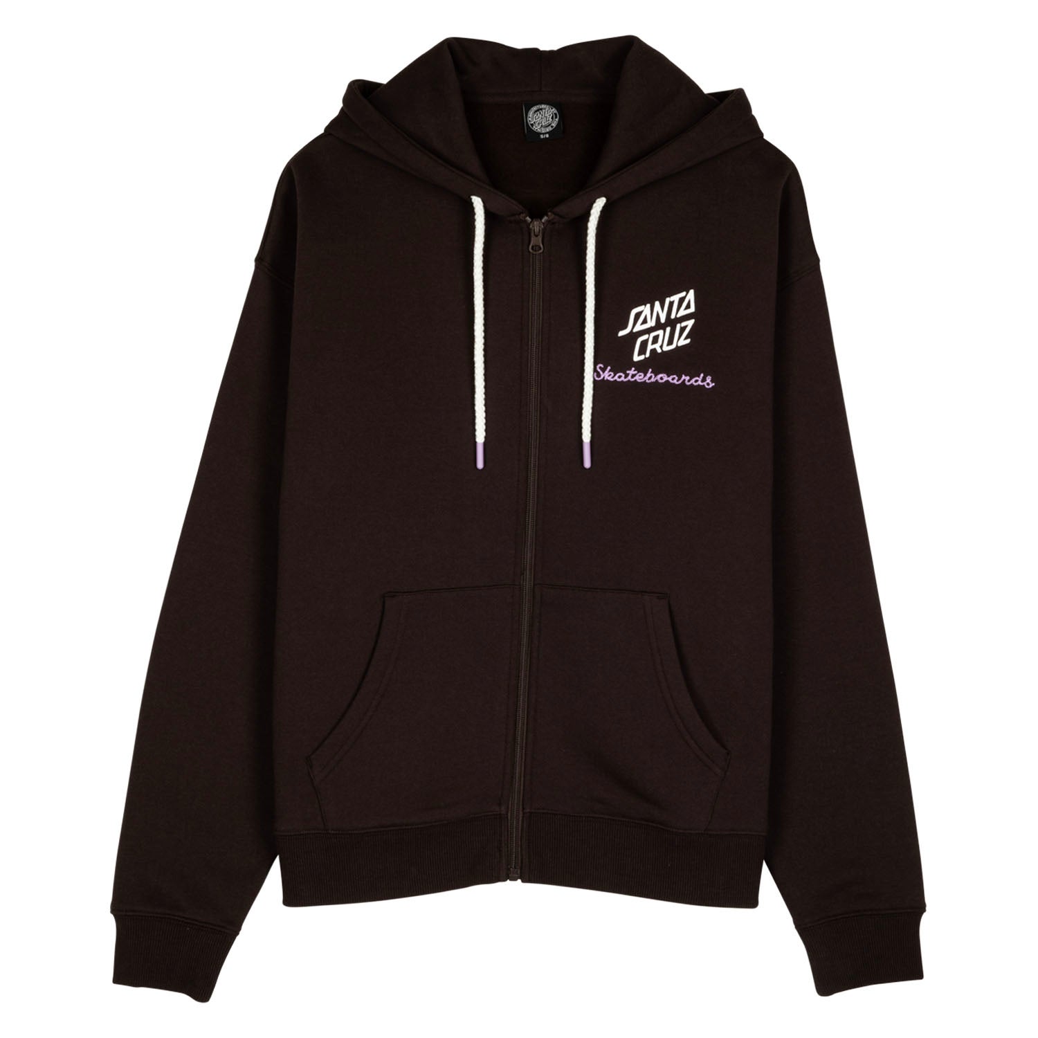 Singular Script Front Zip Hood