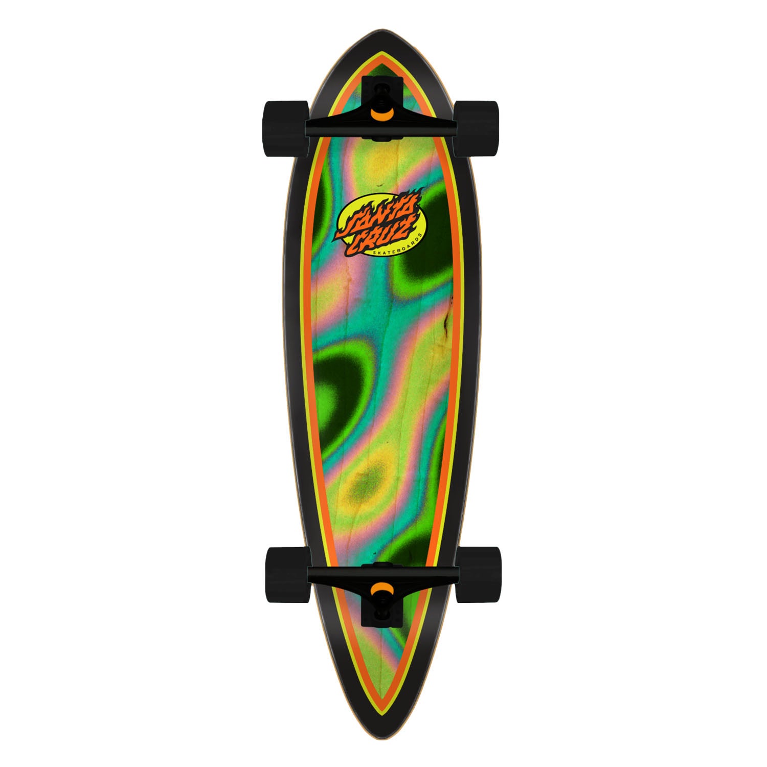 Oval Flame Lava Dot Cruzer Complete 9.2