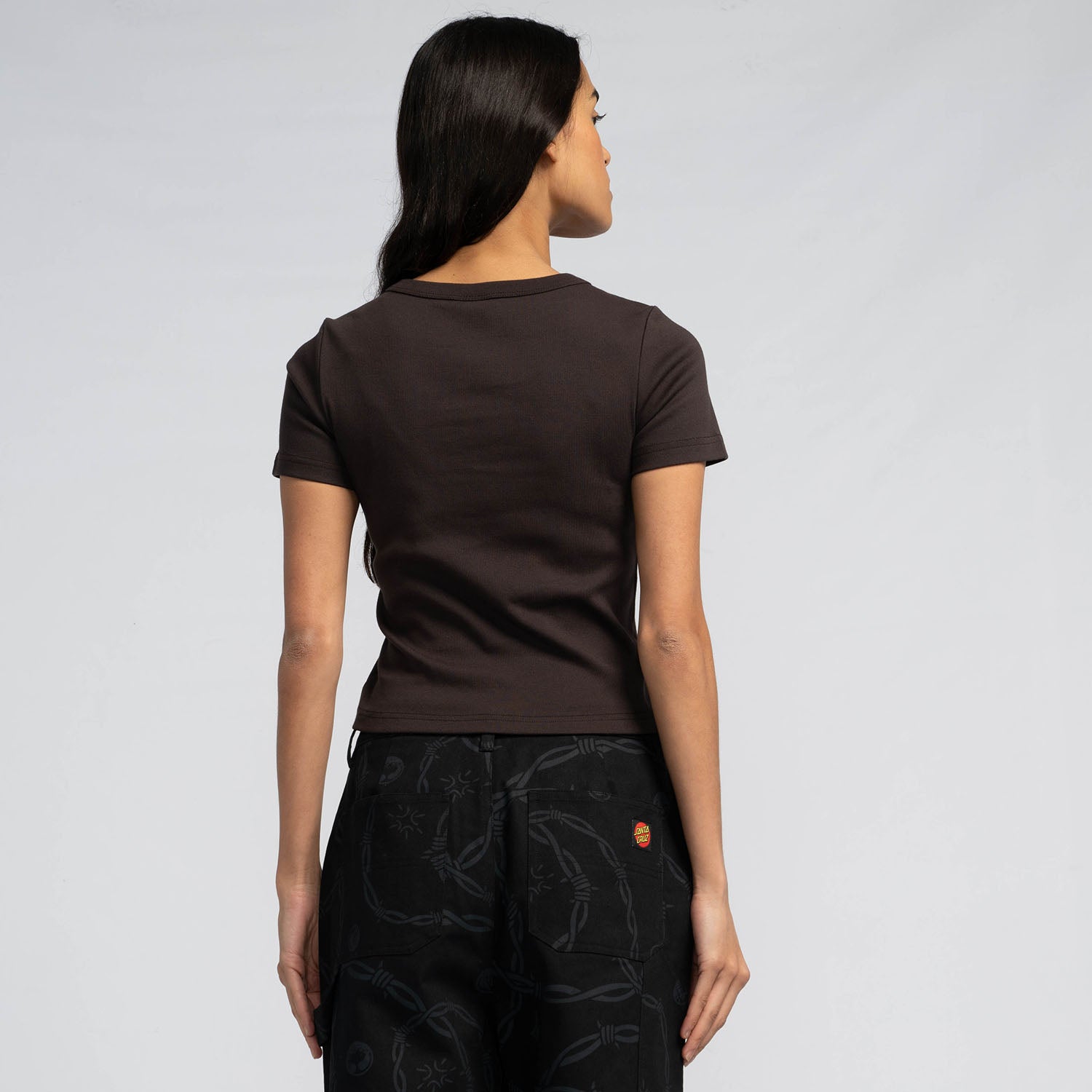 Barbed Oval Dot Front T-Shirt