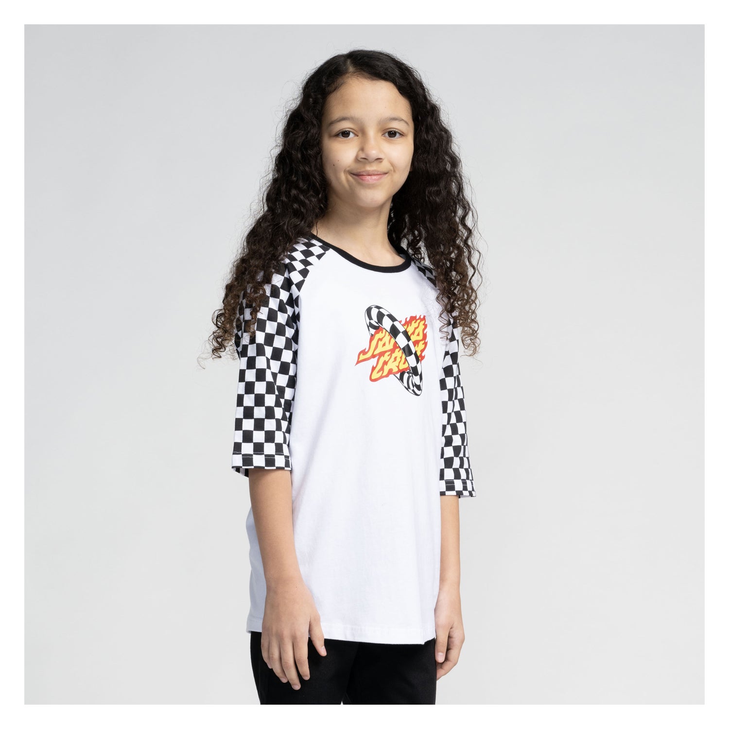 Youth Goal Flame Baseball T-Shirt