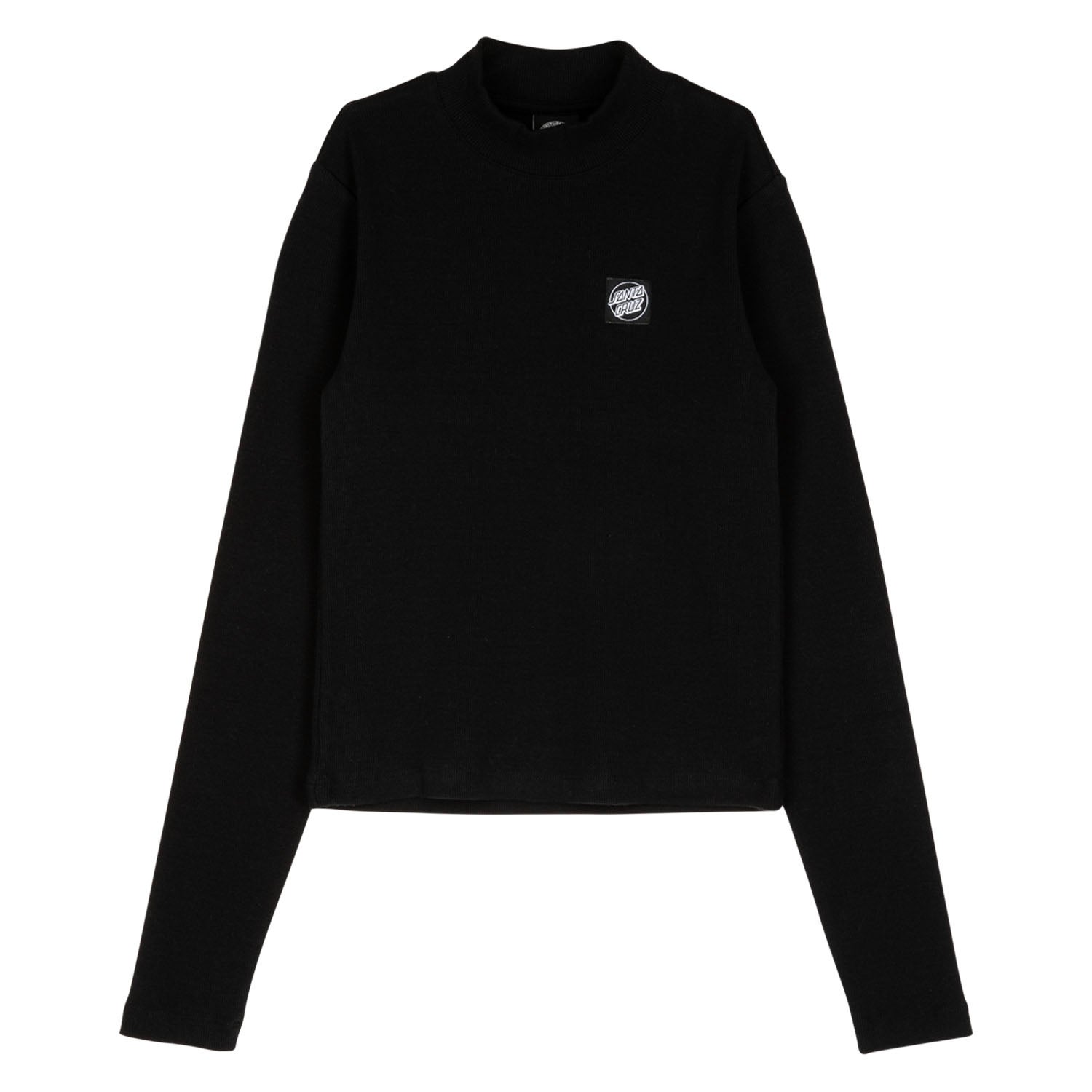 Opus Dot Mock Neck L/S Top