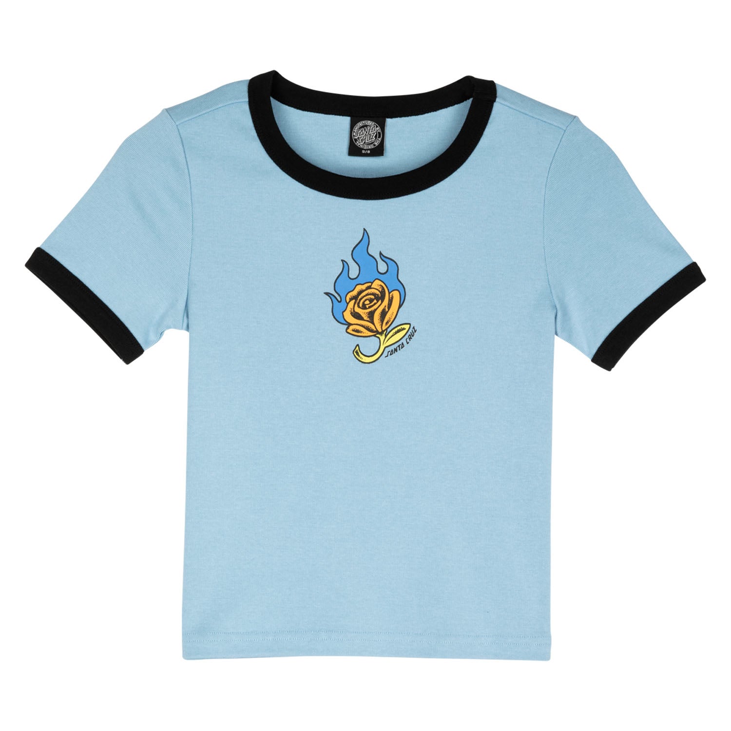 Lucky Rose Ringer T-Shirt