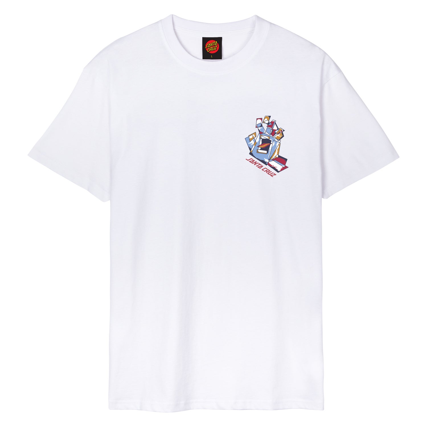 Screaming Scratched Hand Strip T-Shirt